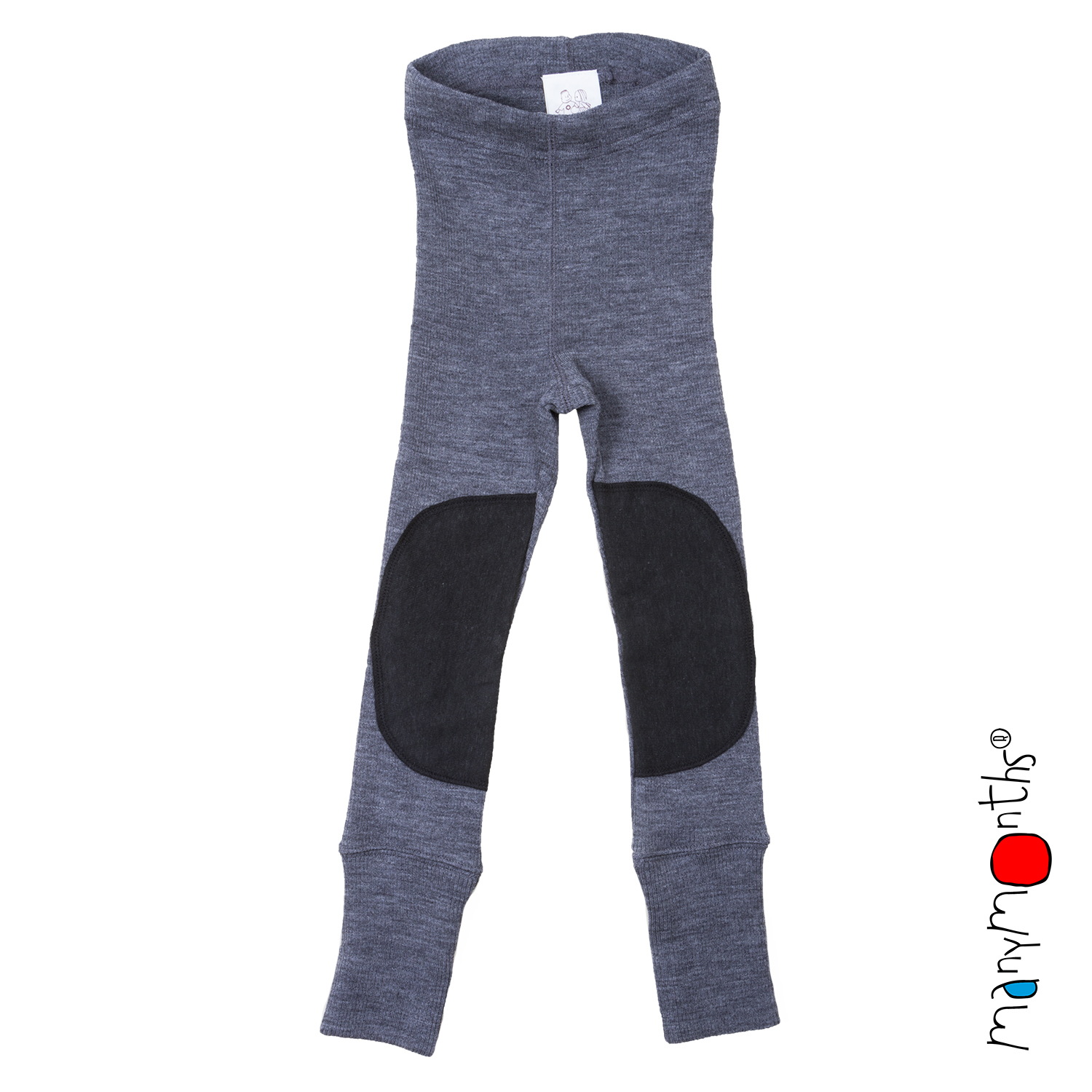 ManyMonths Natural Woollies Unisex Leggings with Knee Patches