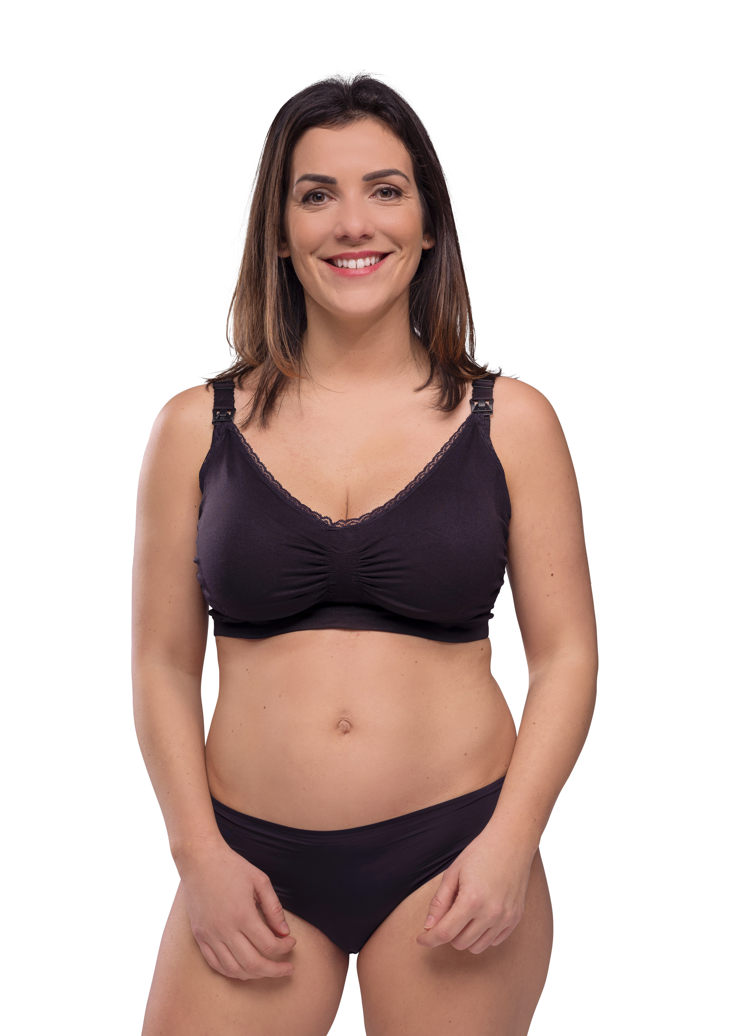 Buy Women's Carriwell Solid Maternity and Nursing Bra with Carri-Gel  Support Online