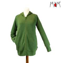 MaM Natural Woollies Hooded Zip Cardigan