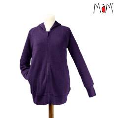 MaM Natural Woollies Hooded Zip Cardigan