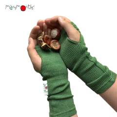 MaM/ManyMonths Natural Woollies Long Fingerless Mittens