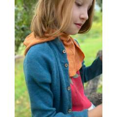 ManyMonths Natural Woollies Cardigan with Button Collar