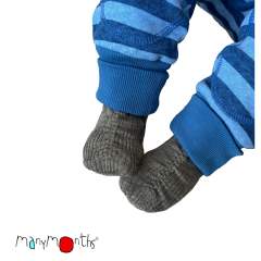 ManyMonths Natural Woollies Long Tube Baby Booties