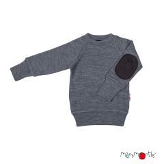 ManyMonths Natural Woollies Pullover with Elbow Patches