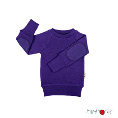 ManyMonths Natural Woollies Pullover with Elbow Patches