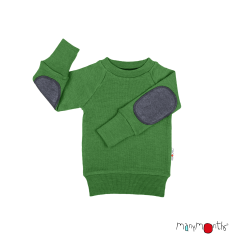 ManyMonths Natural Woollies Pullover with Elbow Patches