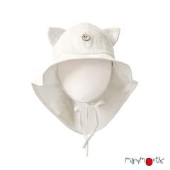 ManyMonths ECO Hempies Adjustable Summer Hat with Kitty Ears